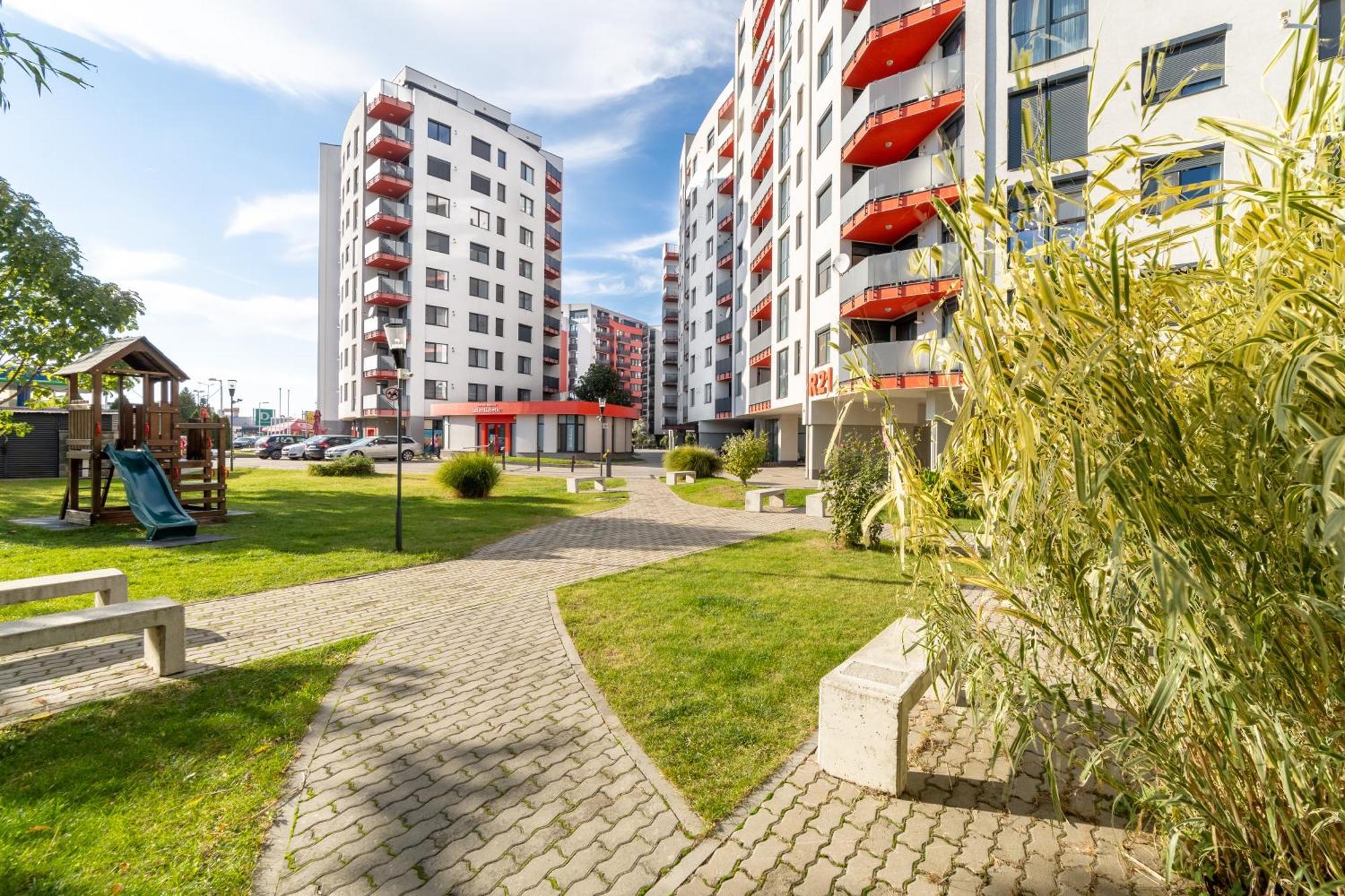 Ari Blue Apartment Ared In Kaufland Complex Арад Экстерьер фото