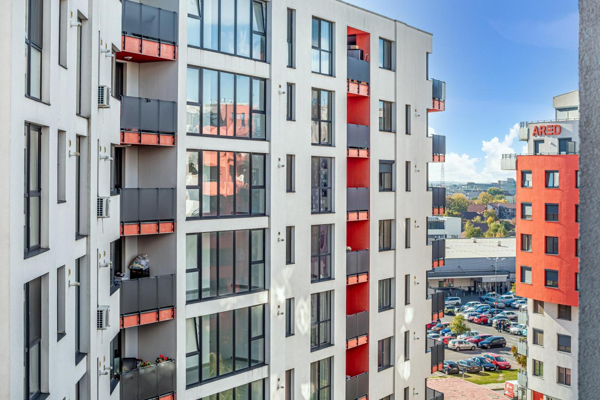 Ari Blue Apartment Ared In Kaufland Complex Арад Экстерьер фото